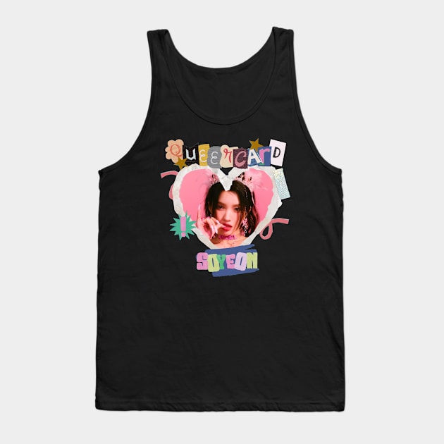 Queencard Soyeon (G)I-dle Tank Top by wennstore